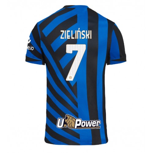 Pánský Fotbalový dres Inter Milan Piotr Zielinski #7 2024-25 Domácí Krátký Rukáv